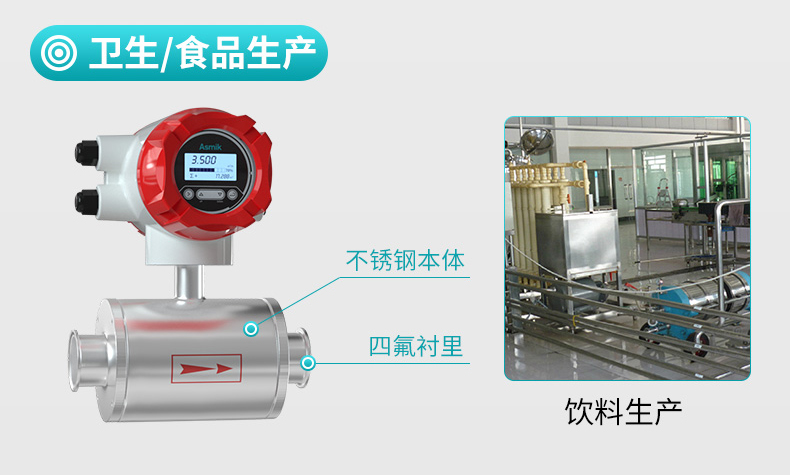 衛(wèi)生型電磁流量計(jì)