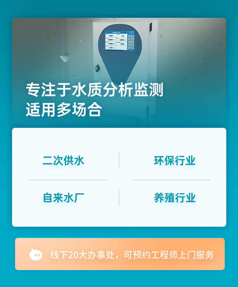COD水質在線分析儀應用場合
